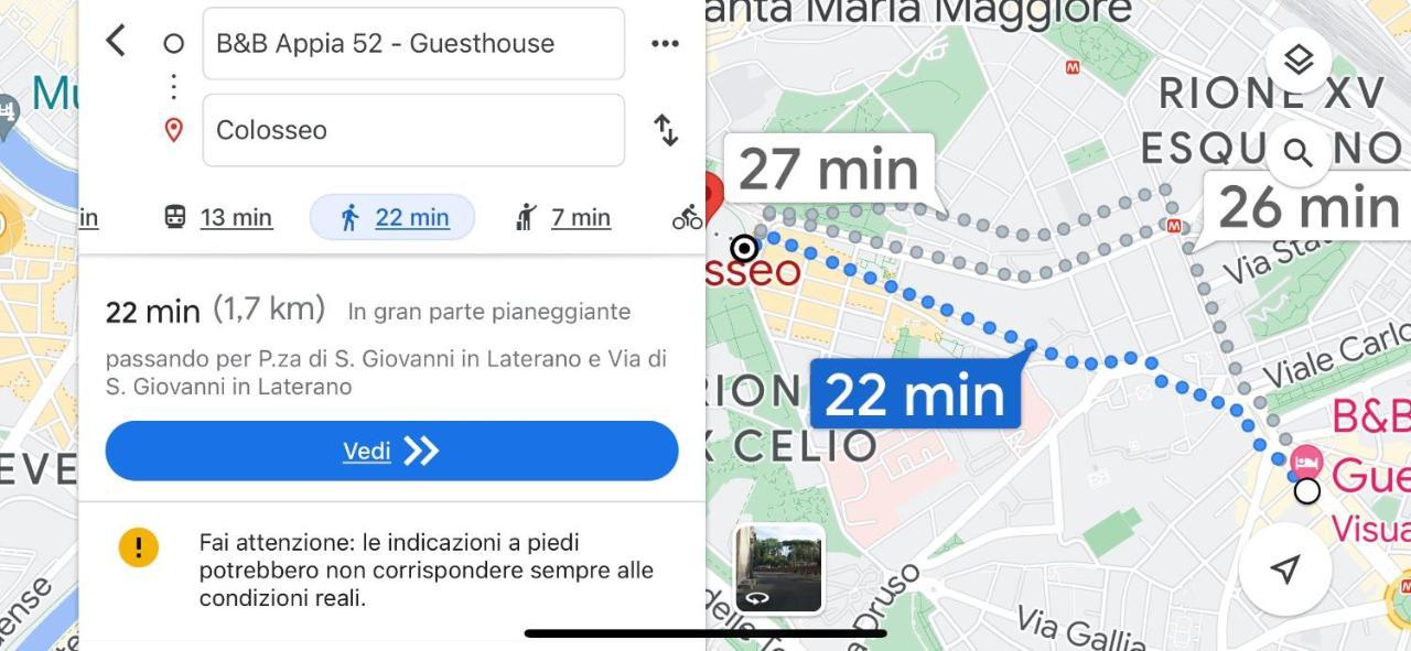 Appia 52 Ξενοδοχείο Ρώμη Εξωτερικό φωτογραφία